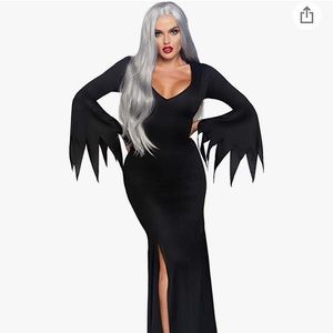 Morticia Addams Gothic Halloween Costume